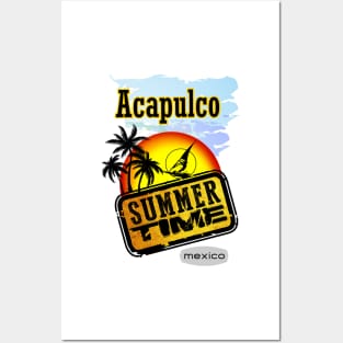 Acapulco, Summer Posters and Art